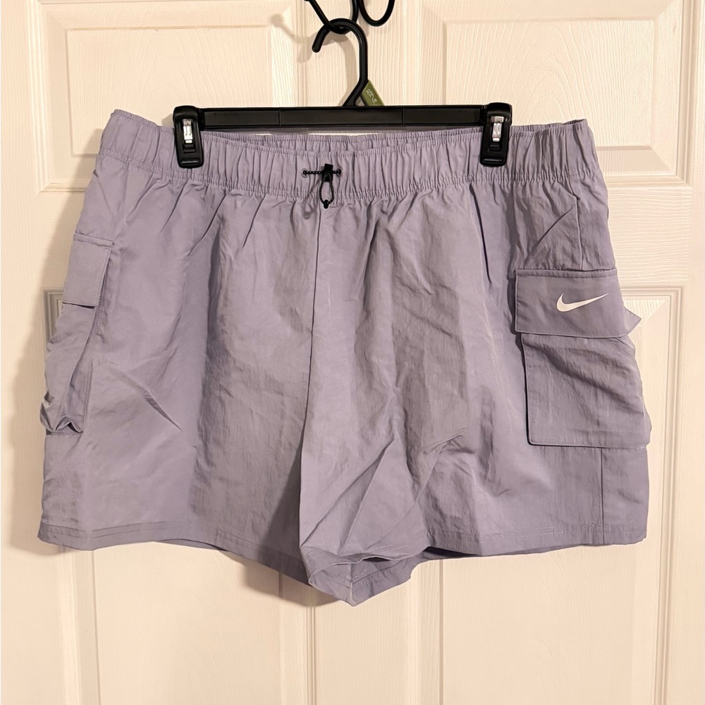 Nike Light Purple Cargo Shorts